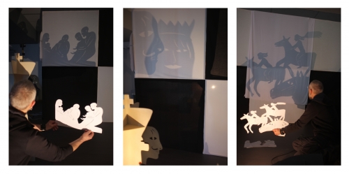 CHESS, cie ABOUDBRAS, théâtre d'ombres, contes jeu d'échecs, récits de vie, spectacle, création, ACMISA, transmission, résidence, Artistes en milieu scolaire