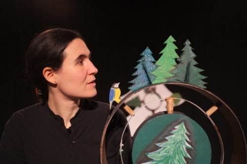 conte et marionnette Alsace Lorraine, Cie ABOUDBRAS, spectacle de noël, spectacle de contes sur le sapin, contes et légendes du sapin, contes et musique, contes et cercle de narration, Schirmeck, médiathèque Schirmeck